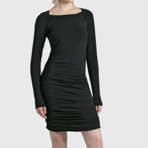 The Line by K Black Orlan Dress M NWT